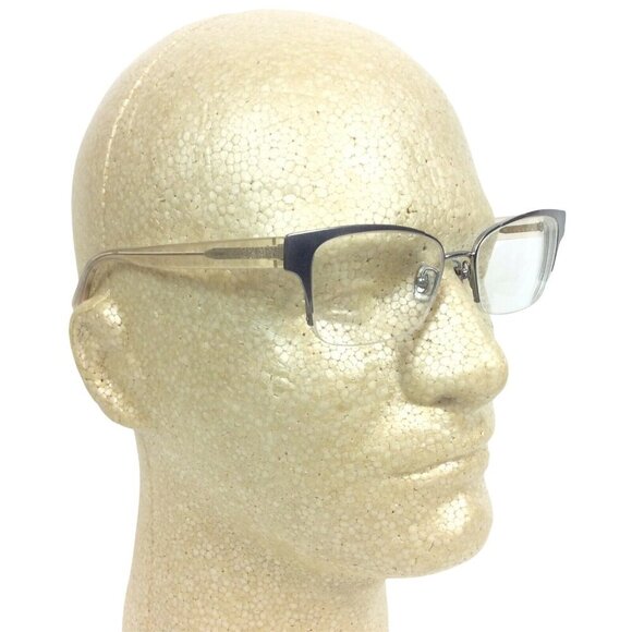 DKNY Eyeglasses Frames DY 5657 1247 Silver Clear Rectangle 54 17 140 - Picture 2 of 9